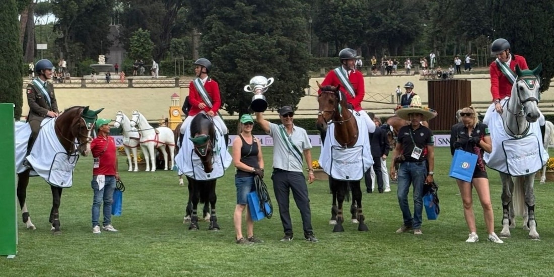 México se coronó campeón de la Copa de Naciones de Salto en Piazza di Siena