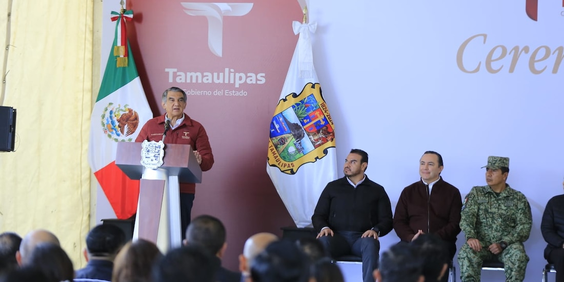 El gobernador de Tamaulipas, Américo Villarreal Anaya.
