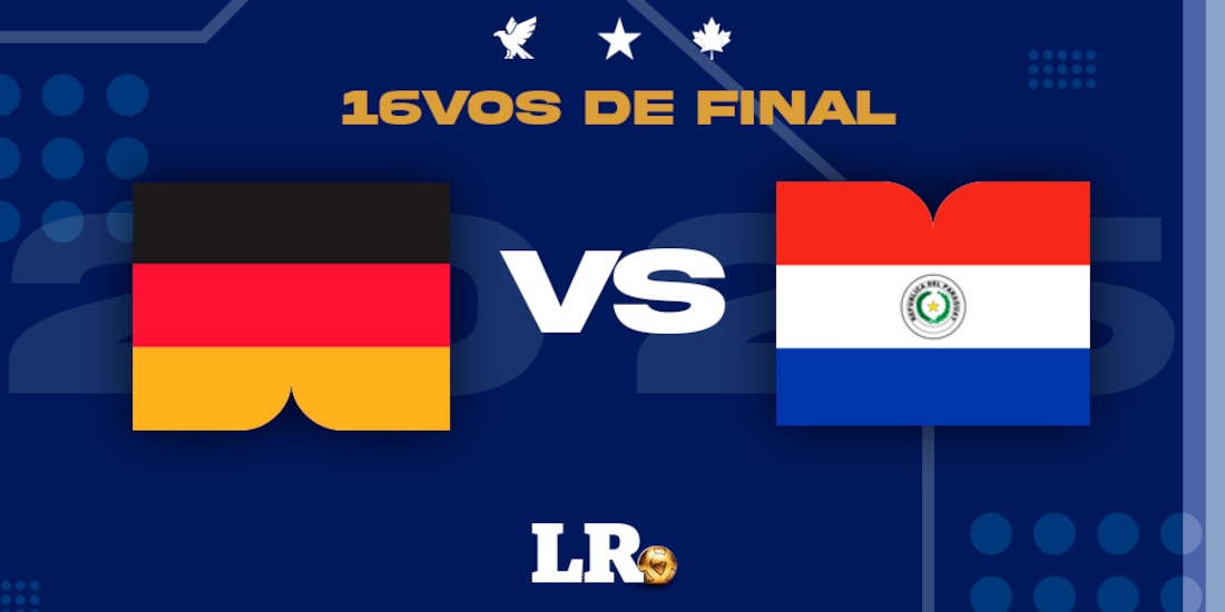 Alemania se enfrenta a Paraguay en los dieciseisavos de final.