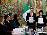 Coyoacán y el IECM firman convenio para fortalecer la cultura democrática.