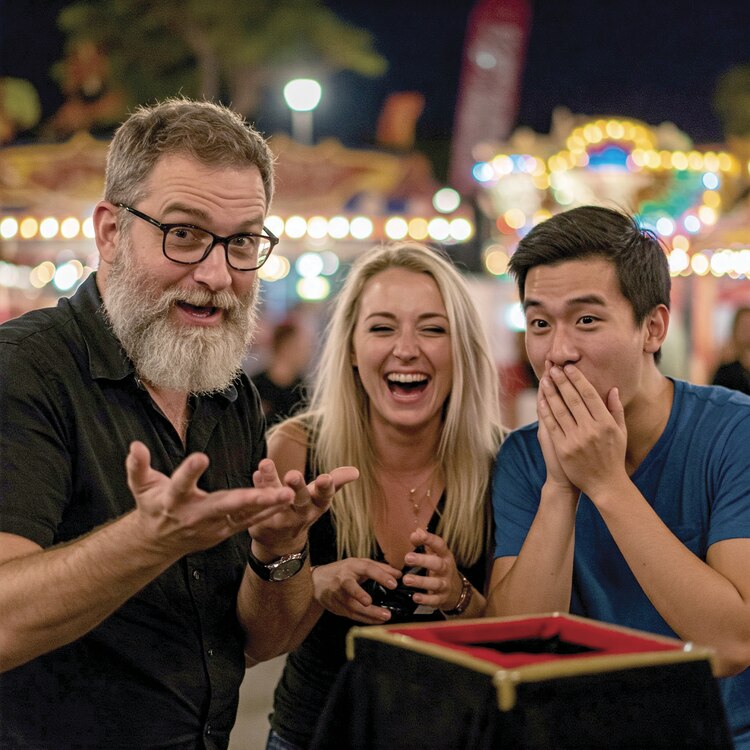 Personas riendo generadas con IA