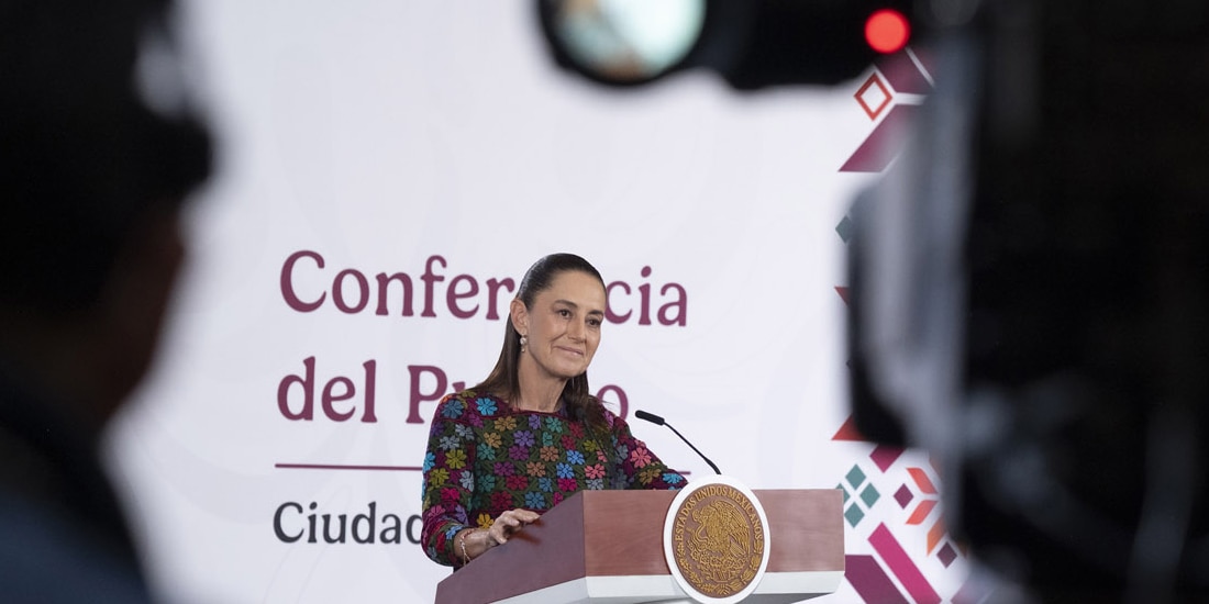 La Presidenta Claudia Sheinbaum Pardo