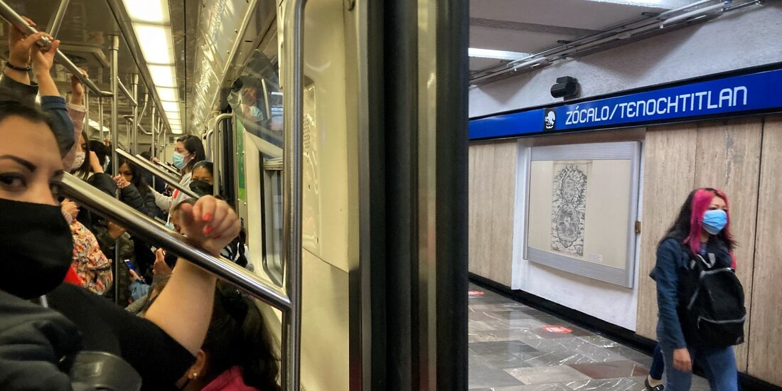Línea 2 del Metro (en foto) inició la jornada con retrasos este sábado.