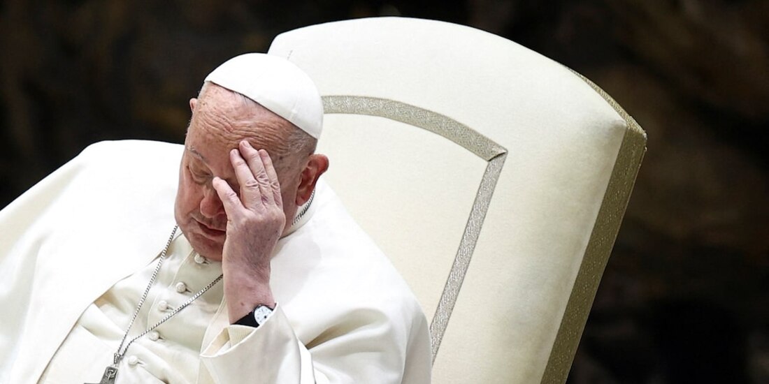 El Papa Francisco, durante su audiencia general el miércoles 12 de febrero.