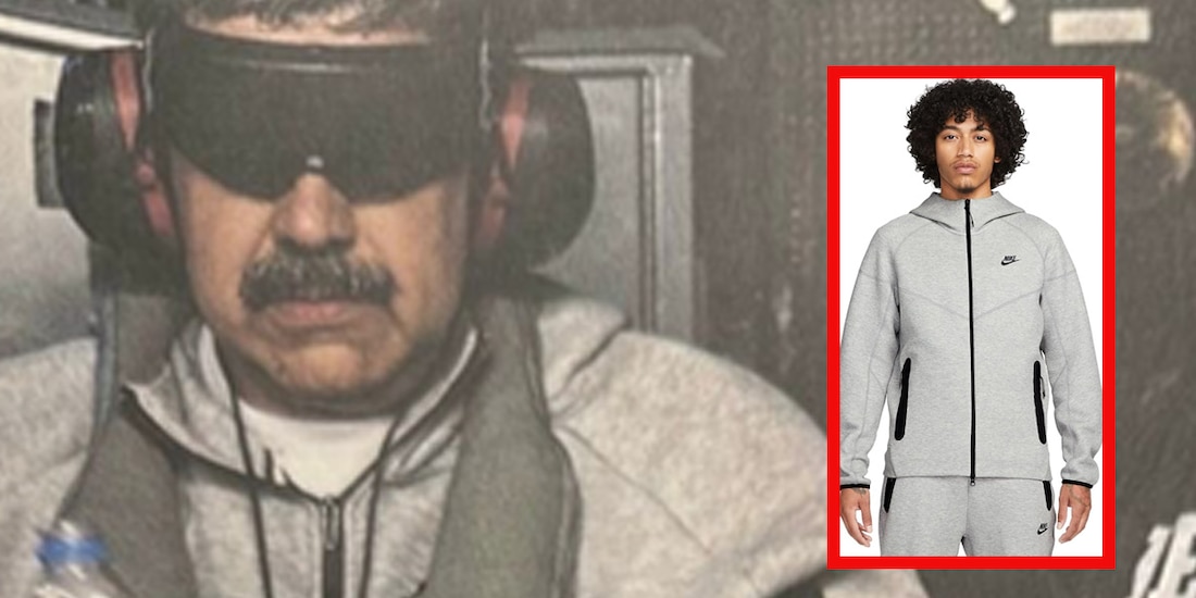 El pants Nike Tech Fleece que usó Nicolás Maduro en su detención