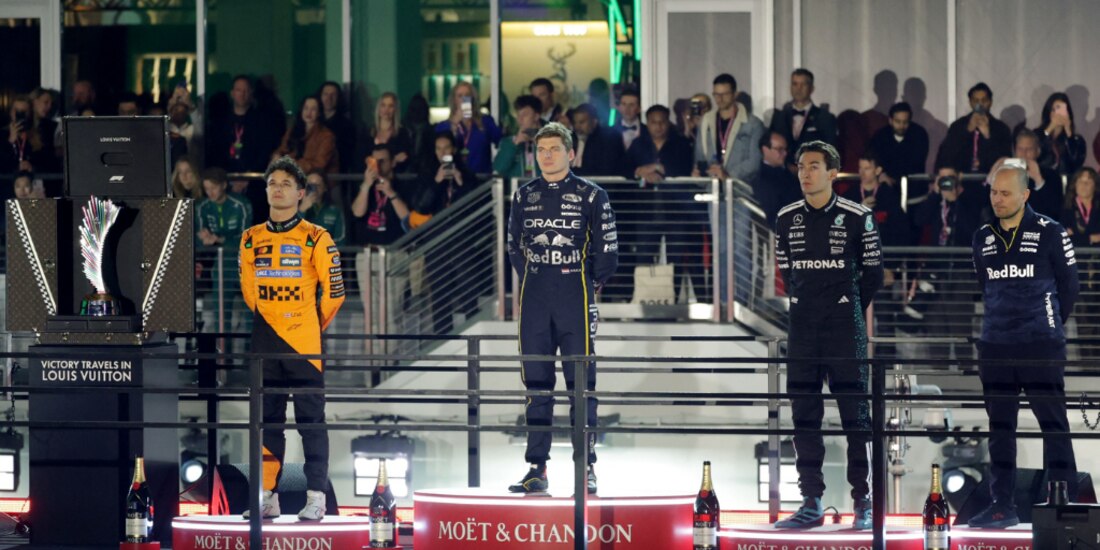 Max Verstappen se llevó al Gran Premio de Las Vegas.