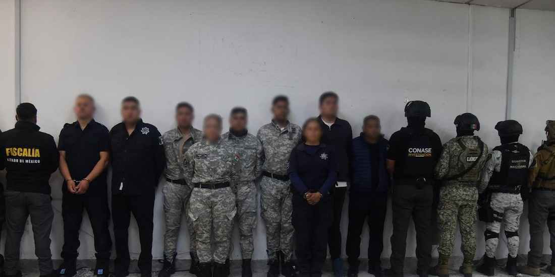 Coordinación federal y estatal permite la captura de funcionarios implicados en redes de extorsión y corrupción.