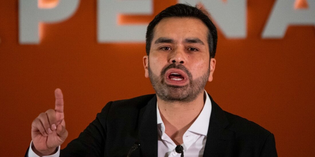 Jorge Álvarez Máynez, precandidato presidencial por Movimiento Ciudadano