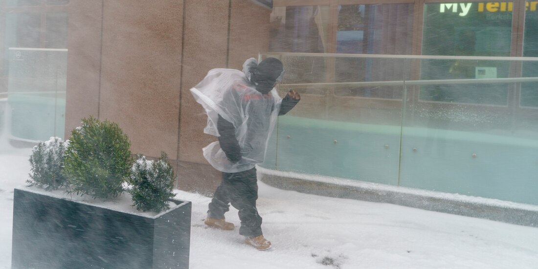 Rhode Island está en alerta máxima por las fuertes ventiscas.