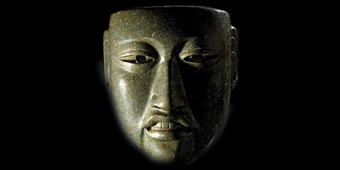 Máscara de jade olmeca Antigüedad: 1500 a 600 a. C. Precio de salida: 100 mil euros ( dos millones 347 mil 96 pesos)