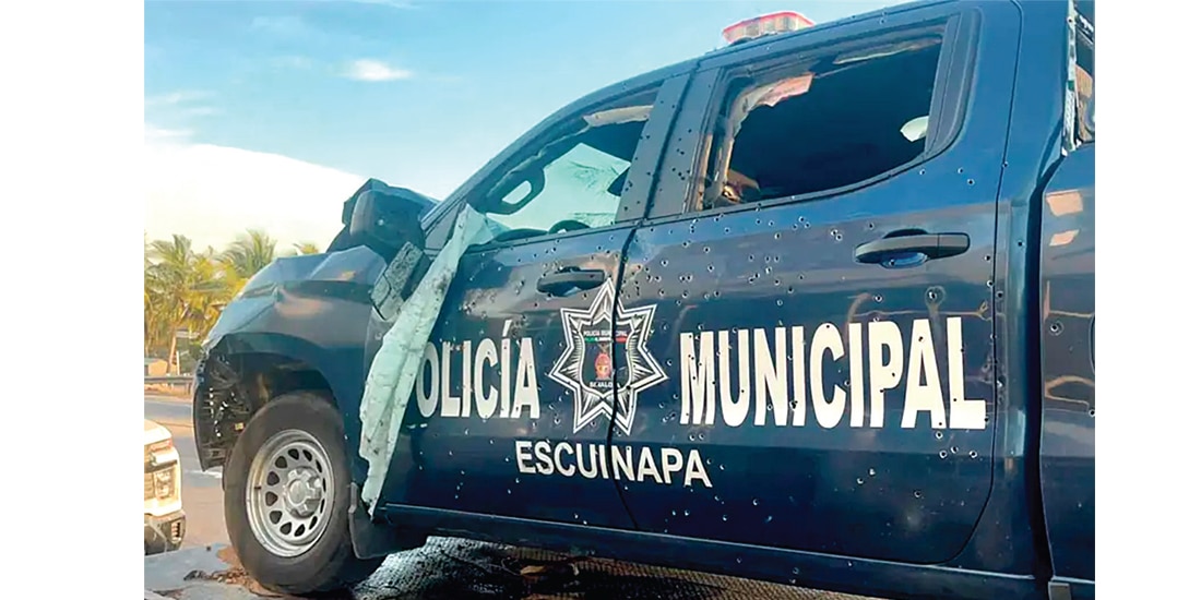 En una emboscada en Escuinapa fueron asesinados cuatro policías municipales el 31 de marzo.