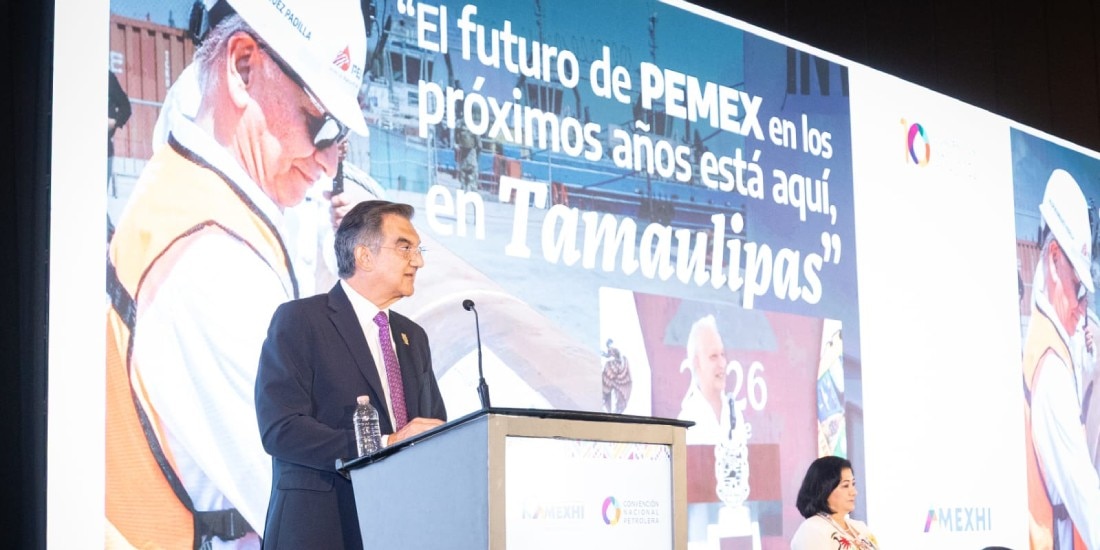 Américo Villarreal afirma que Tamaulipas está listo para ser eje del desarrollo energético nacional.