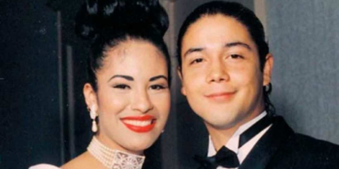 Selena Quintanilla y Chris Pérez