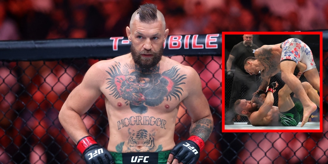 Conor McGregor pierde por lesión ante Max Holloway