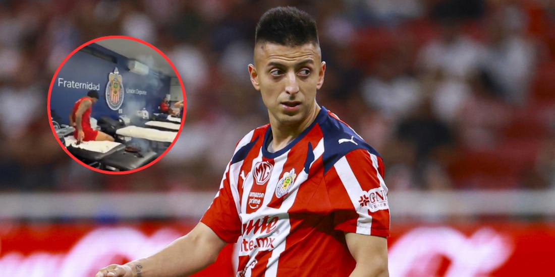 Roberto Alvarado le juega broma pesada al Cotorro González por su cumpleaños.