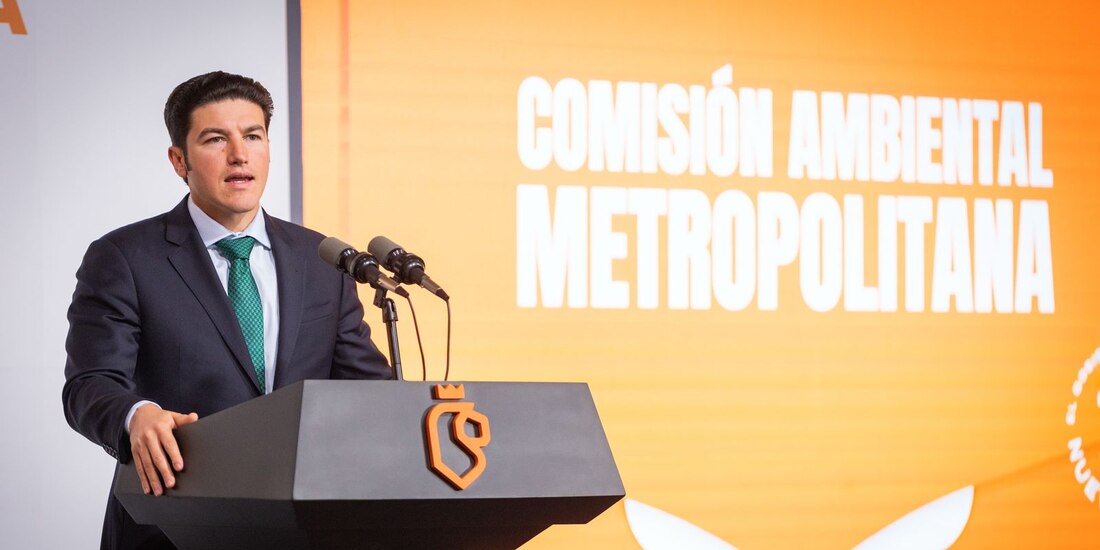 Samuel García, gobernador de Nuevo León.