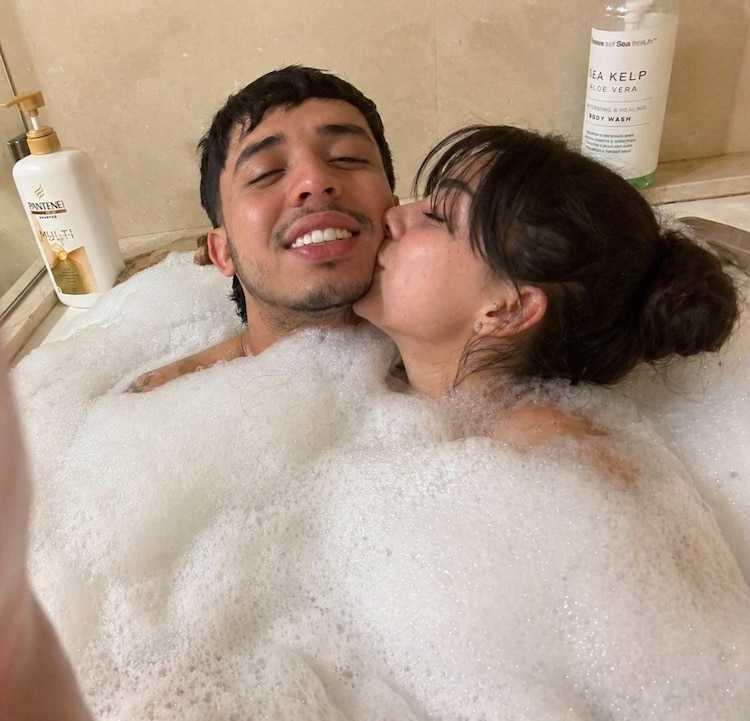 La foto del video de Milica y Westcol