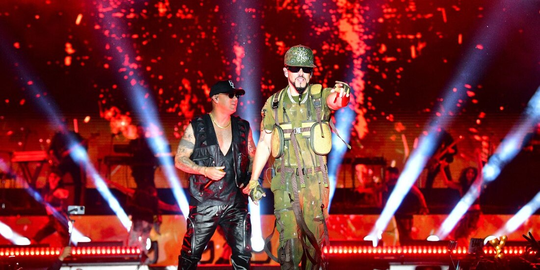 Wisin y Yandel en la Feria Potosina.
