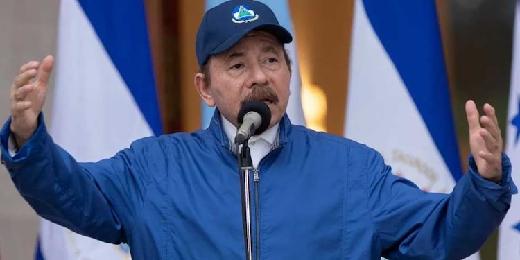 Daniel Ortega, presidente de Nicaragua.
