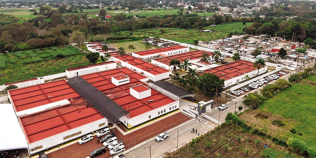 Inauguración del Hospital de Salud Mental Dr. Víctor M. Concha, en Orizaba, Veracruz, el 30 de noviembre de 2024.