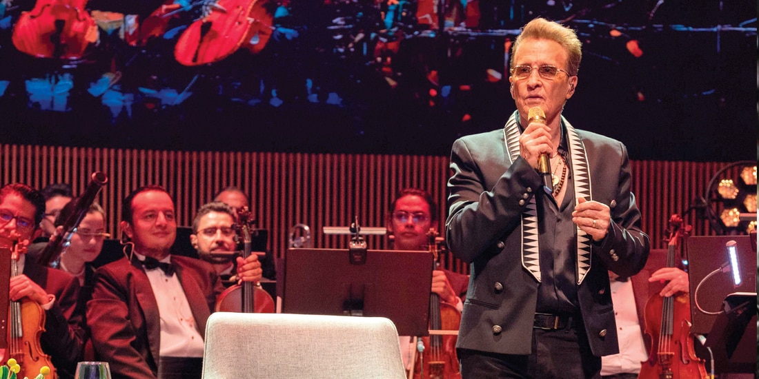 EL INTÉRPRETE, la noche del martes pasado en El Cantoral, en la CDMX.