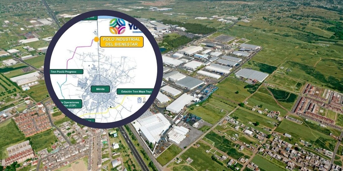 Nuevos Polos Industriales del Bienestar atraen a importantes empresas a Yucatán.