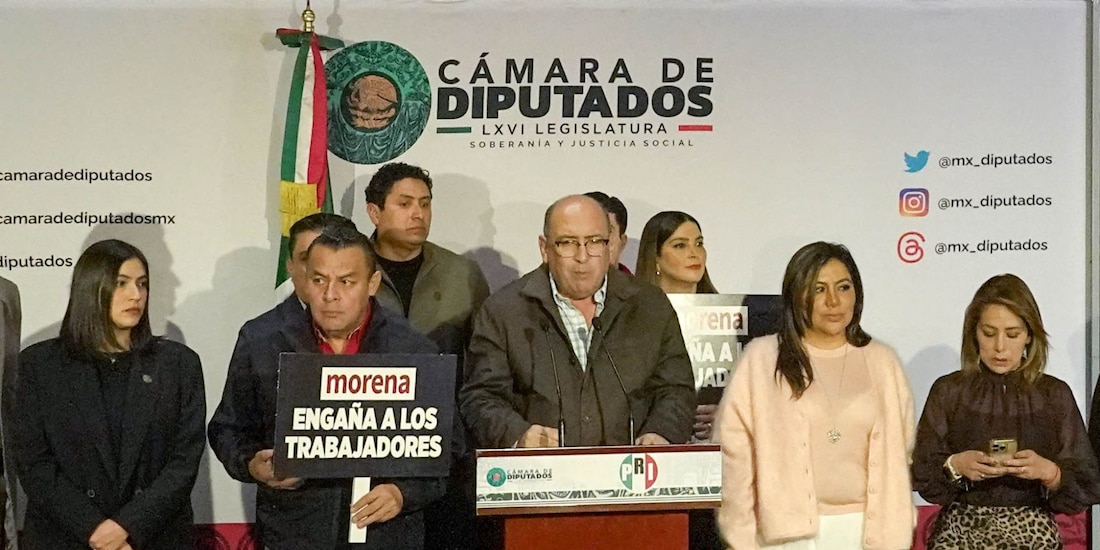 Rubén Moreira del grupo parlamentario del PRI, lanzo un llamado al grupo parlamentario de Morena para esclarecer los pormenores de la recién aprobada ley del as 40 horas laborales.