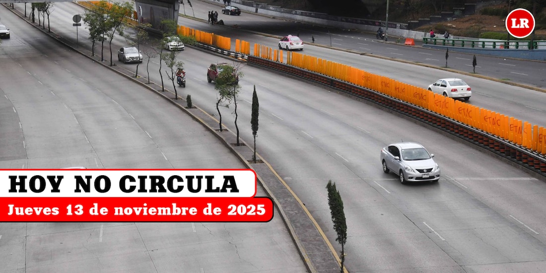Conoce cómo aplica el Hoy No Circula este 13 de noviembre en la ZMVM.