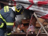 Incendio Iztapalapa deja al menos a una persona con quemaduras graves.