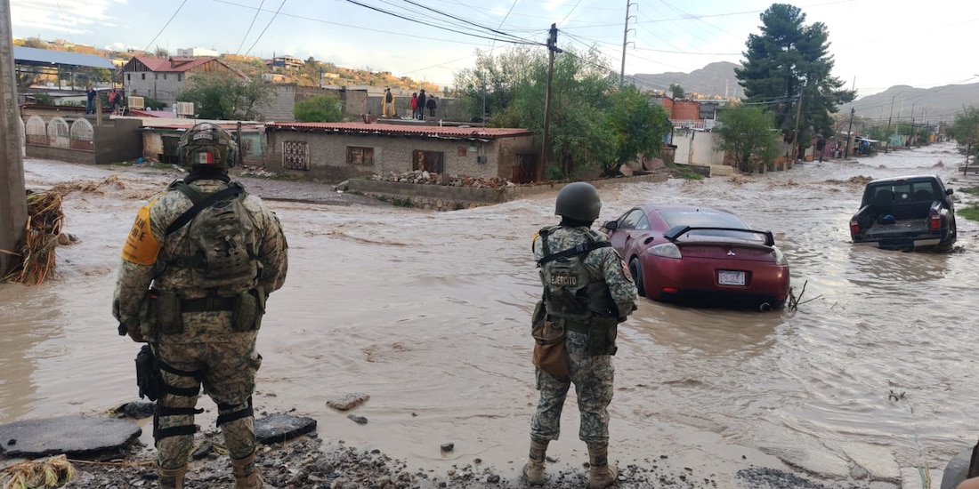Inundaciones en Ciudad Juárez, Chihuahua