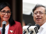 Por ‘causas de fuerza mayor’, cancelan reunión entre Delcy Rodríguez y Gustavo Petro.