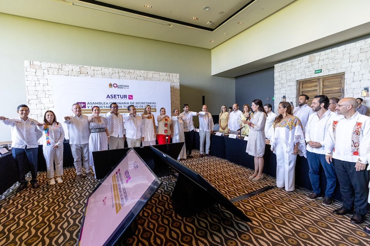 La renovación de la dirigencia de Asetur se realizó en Cancún durante la 69 Asamblea de Secretarias y Secretarios de Turismo.