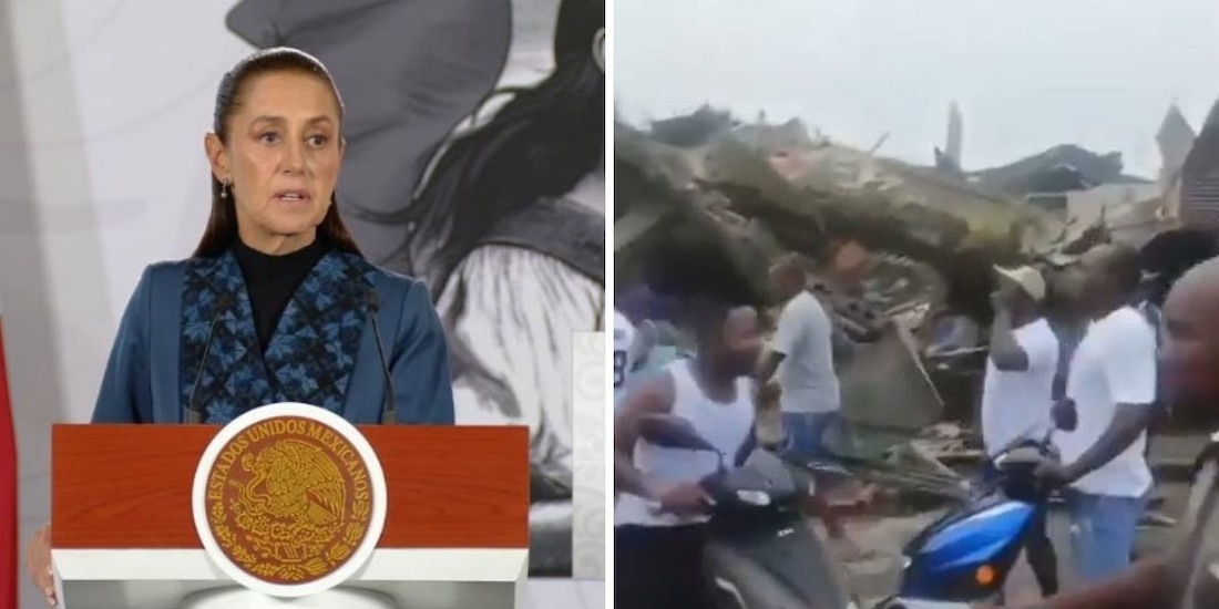 Sheinbaum ofrece apoyo a Colombia, tras terremoto.