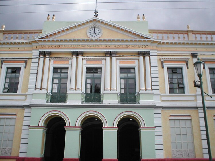 Edificio de Rectoría de la UAEMex.