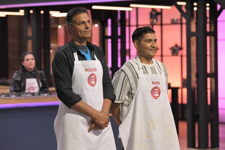 Agustín Arana y Rafa Balderrama en MasterChef Celebrity México 2024