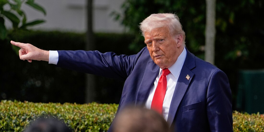 El presidente de Estados Unidos, Donald Trump