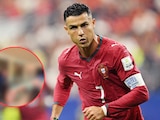 Cristiano Ronaldo durante un partido del Mundial 2026.
