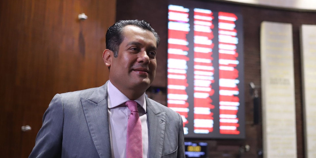 Sergio Gutiérrez Luna, diputado federal de Morena, en una fotografía ilustrativa.