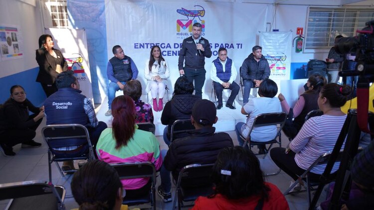 Entre las obras que se realizaron fue la nivelación y colocación de 108 metros cuadrados de piso