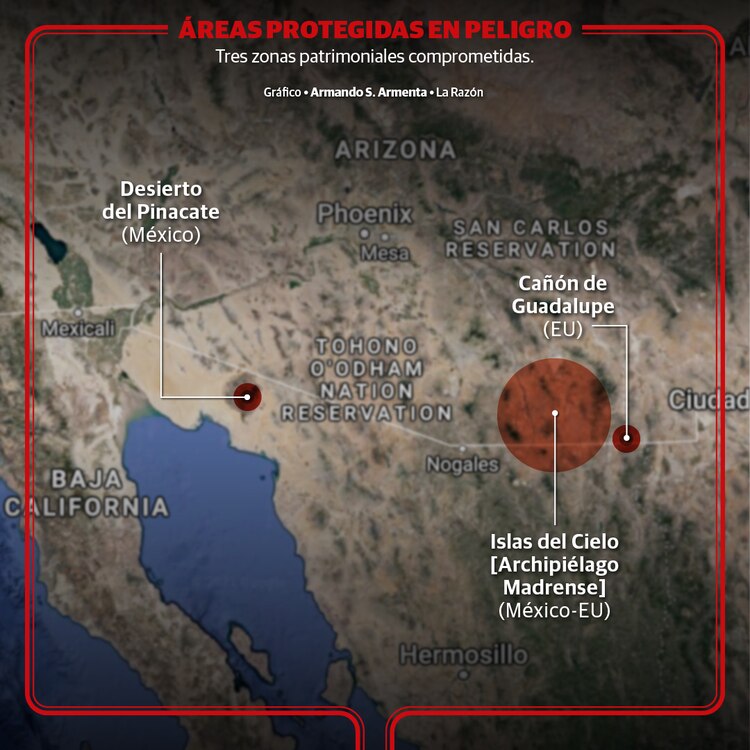 La tierra bajo acecho.