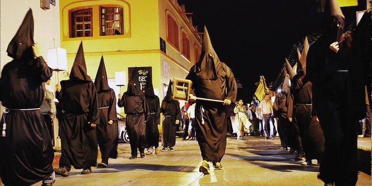 PROCESIÓN DEL SILENCIO en San Cristóbal de las Casas.