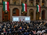 La presidenta Claudia Sheinbaum presentó su Segundo Informe de Gobierno desde Palacio Nacional.