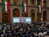 La presidenta Claudia Sheinbaum presentó su Segundo Informe de Gobierno desde Palacio Nacional.