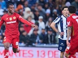 Helinho festeja el gol con el que Toluca venció a Monterrey en la Fecha 1 del Clausura 2026.