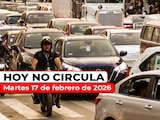 Revisa cómo aplica el Hoy No Circula aplica este martes 17 de febrero de 2026 en la ZMVM.
