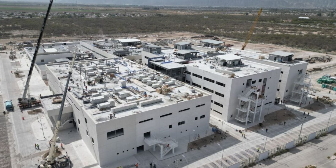 Issste registra 90% de avance en nuevo Hospital Regional de Torreón “Dr. Francisco Galindo Chávez”