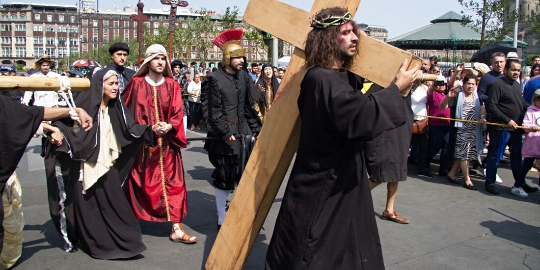 Viacrucis en la Ciudad de México