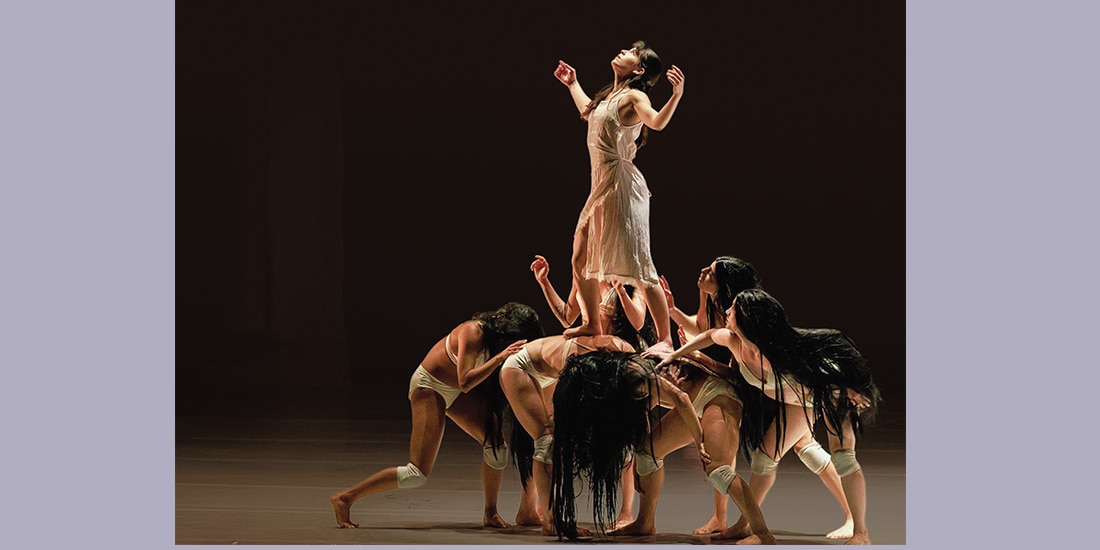 Bailarinas, ayer en Bellas Artes.