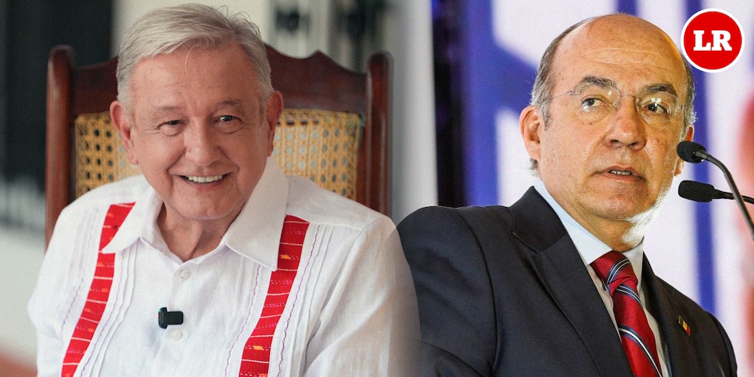 Los expresidentes de México, Andrés Manuel López Obrador y Felipe Calderón Hinojosa, el 30 de septiembre de 2026.