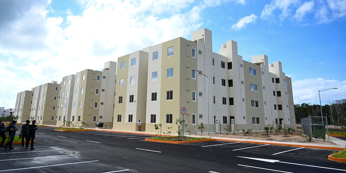 Vivienda para el Bienestar en Playa del Carmen, Quintana Roo.